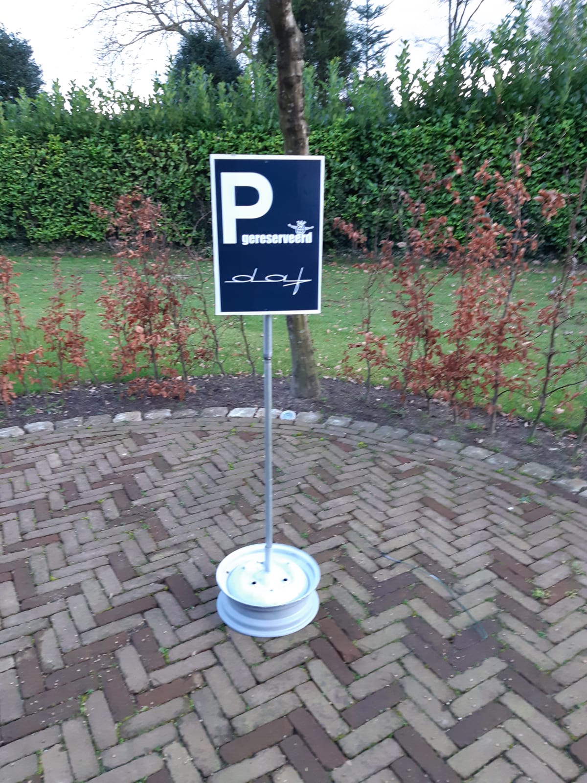 Promotiemateriaal: DAF Club Nederland parkeerplaats
